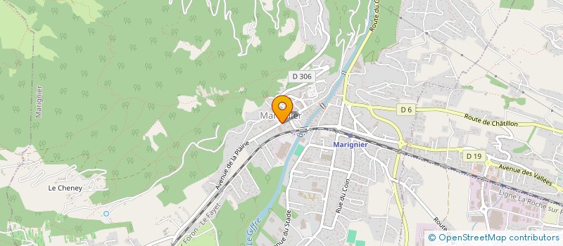 localisation de l'entreprise 535 240 386   MARIGNIER