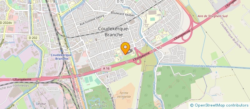 localisation de l'entreprise 535 275 846   COUDEKERQUE-BRANCHE