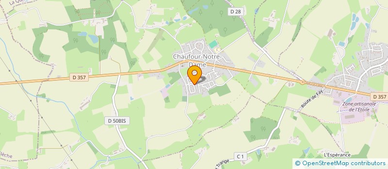 localisation de l'entreprise 535 282 206   CHAUFOUR-NOTRE-DAME