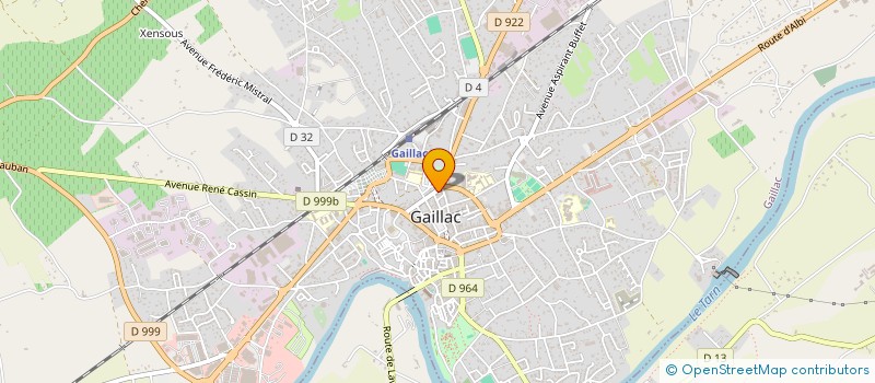 localisation de l'entreprise 535 288 872   GAILLAC