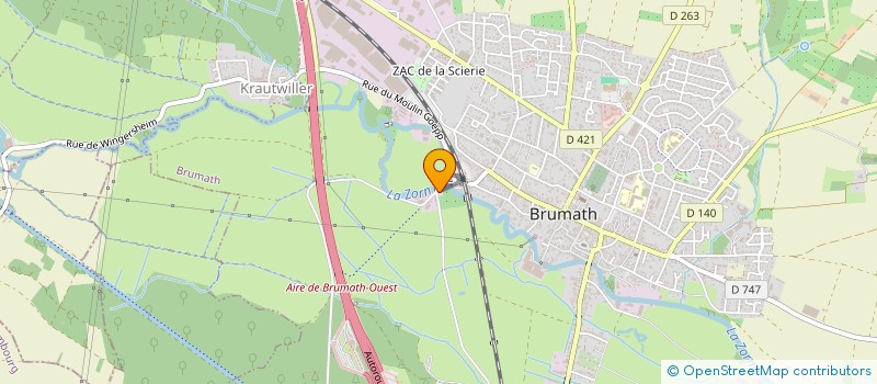 localisation de l'entreprise 535 305 965   BRUMATH