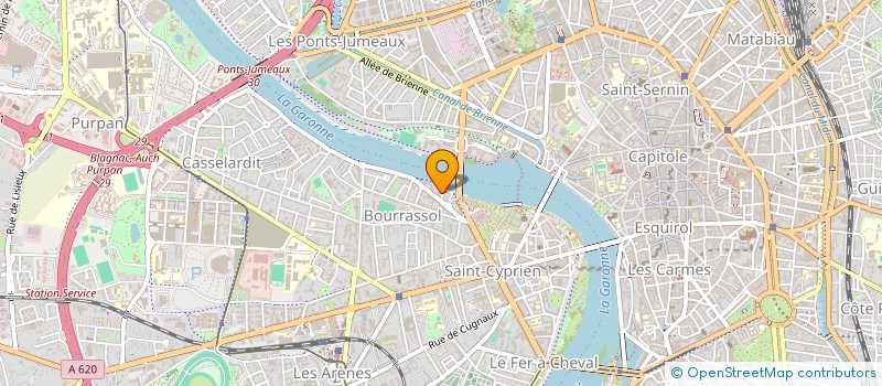 localisation de l'entreprise 535 328 108 à TOULOUSE