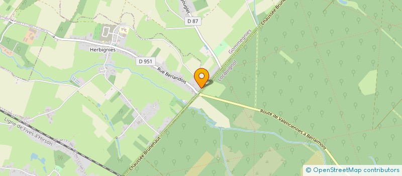 localisation de l'entreprise 535 331 821   LOUVIGNIES-QUESNOY