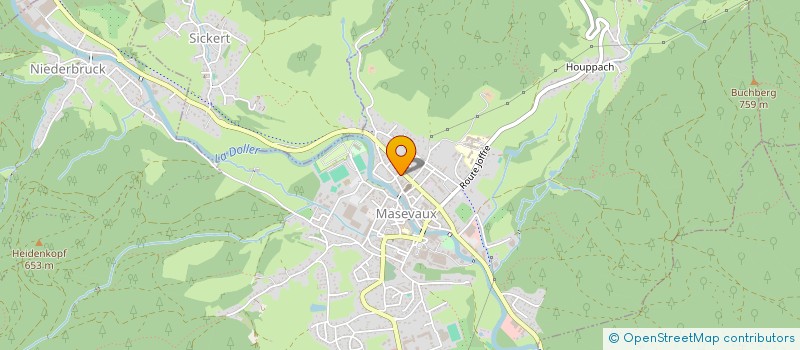 localisation de l'entreprise 535 343 008   MASEVAUX-NIEDERBRUCK