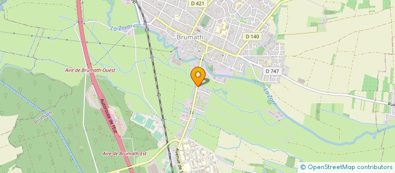 localisation de l'entreprise 535 356 240   BRUMATH