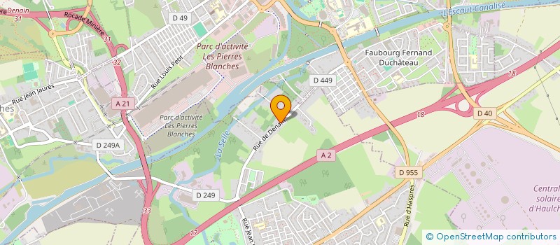 localisation de l'entreprise 535 360 515  à DOUCHY-LES-MINES