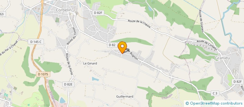 localisation de l'entreprise 535 363 642   CORBELIN