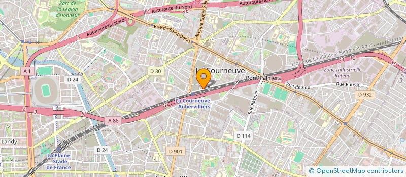 localisation de l'entreprise 535 379 606 à CLAMART