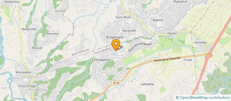 localisation de l'entreprise 535 385 587 à PETIT-BOURG