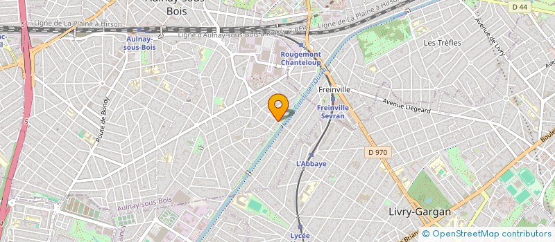 localisation de l'entreprise 535 386 924 à AULNAY-SOUS-BOIS