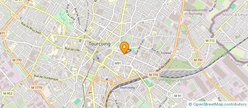 localisation de l'entreprise 535 397 368   TOURCOING