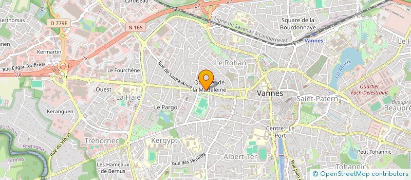 localisation de l'entreprise 535 405 815  à VANNES