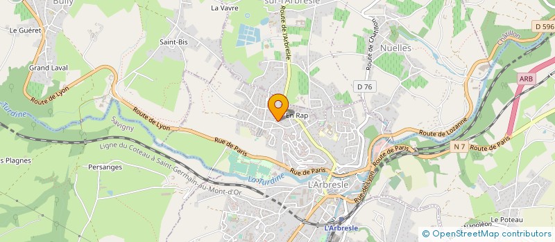 localisation de l'entreprise 537 381 121   LYON