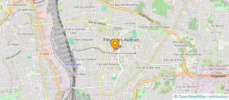 localisation de l'entreprise 537 388 340   FLEURY-LES-AUBRAIS