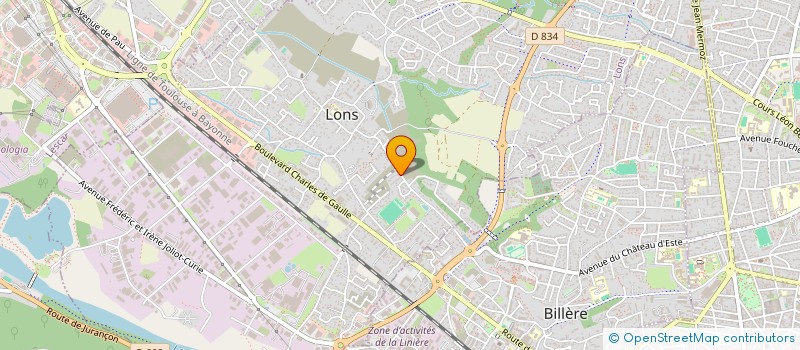 localisation de l'entreprise 537 399 602  à PAU