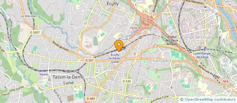 localisation de l'entreprise 537 400 855   TASSIN-LA-DEMI-LUNE