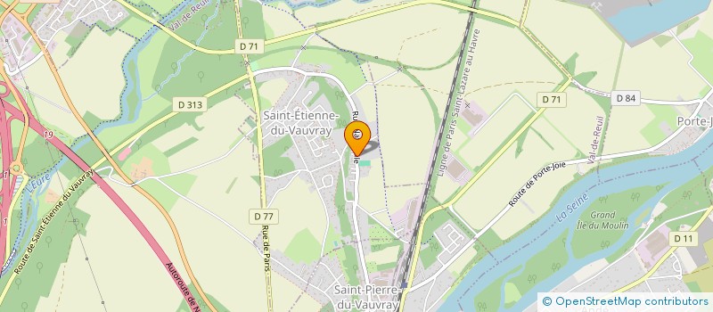 localisation de l'entreprise 537 404 972   SAINT-ETIENNE-DU-VAUVRAY