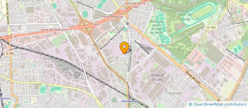 localisation de l'entreprise 537 418 212   CHAPONNAY