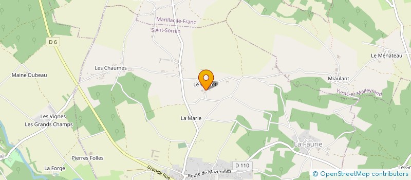 localisation de l'entreprise 537 420 655   SAINT-CAPRAIS-DE-BORDEAUX