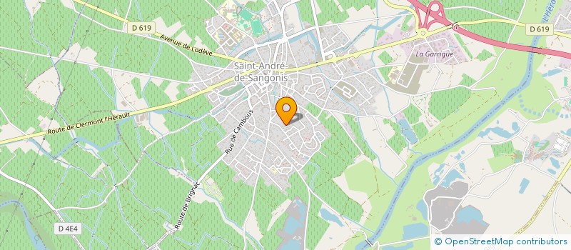 localisation de l'entreprise 537 427 957   SAINT-ANDRE-DE-SANGONIS