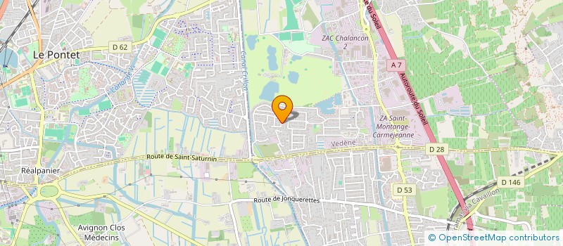 localisation de l'entreprise 537 438 152   VEDENE