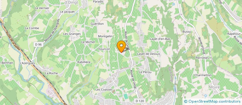 localisation de l'entreprise 537 445 629   LEGNY