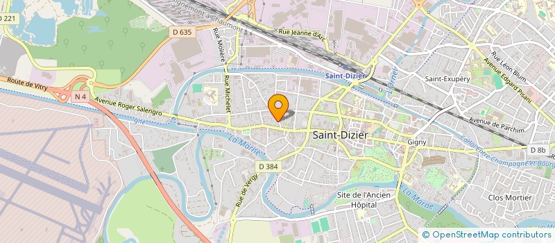 localisation de l'entreprise 537 464 919 à VOILLECOMTE