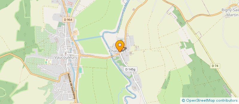 localisation de l'entreprise 537 465 890   CHALAINES