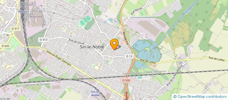 localisation de l'entreprise 537 481 038   SIN-LE-NOBLE