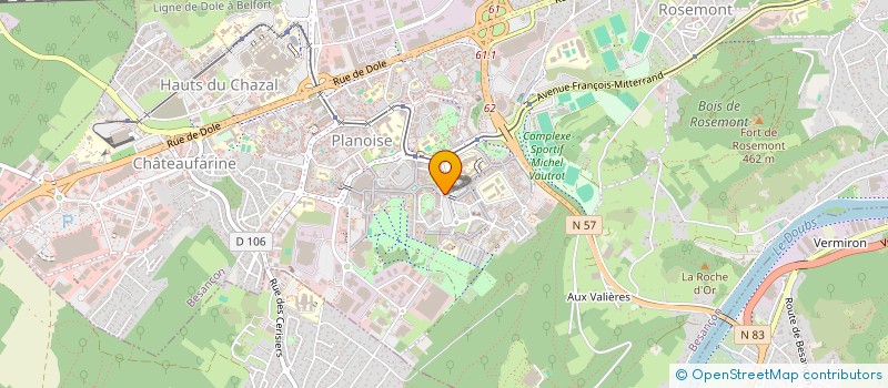 localisation de l'entreprise 537 497 174   BESANCON