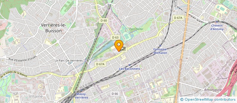 localisation de l'entreprise 537 517 724 à ANTONY