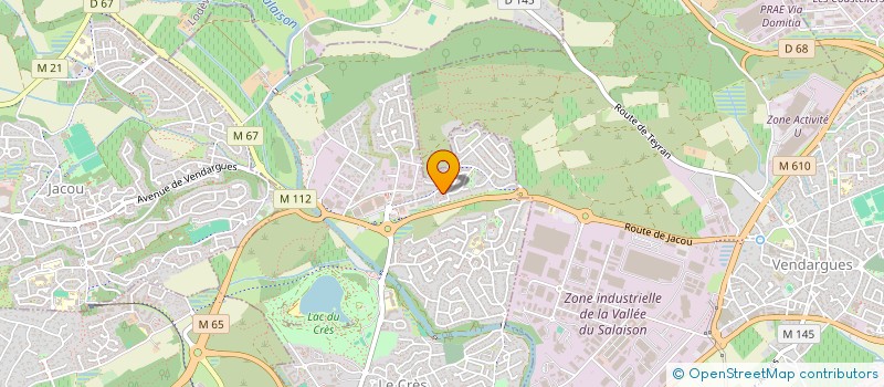 localisation de l'entreprise 537 519 076   SAINT-NAZAIRE-DE-PEZAN