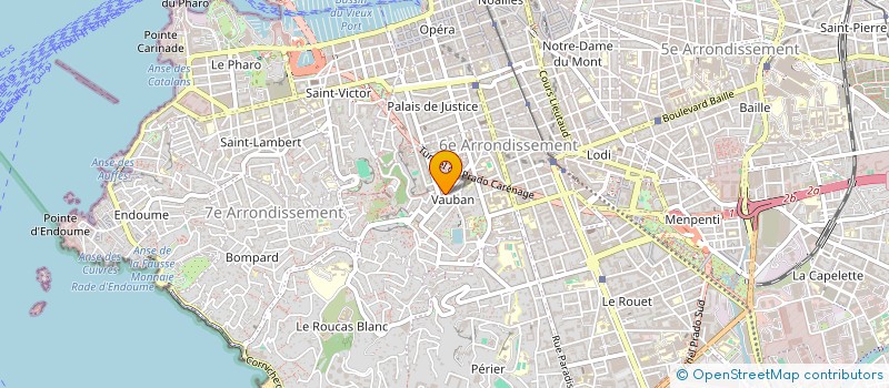 localisation de l'entreprise 537 540 635 à MARSEILLE