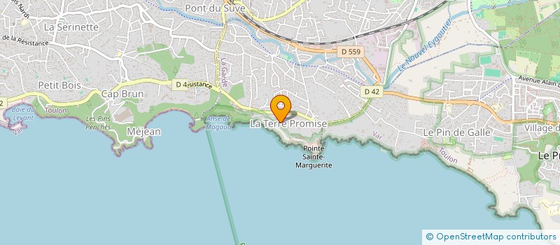 localisation de l'entreprise 537 548 000  à LA GARDE