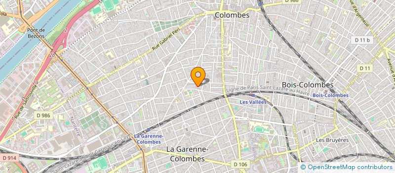 localisation de l'entreprise 537 548 273   COLOMBES