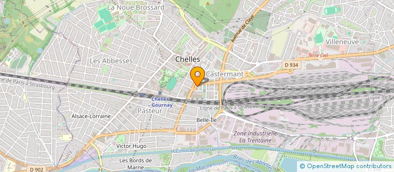 localisation de l'entreprise 537 569 253  à COGNAC