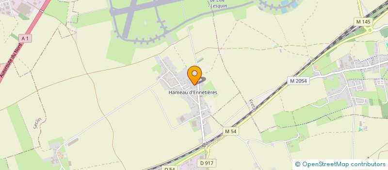 localisation de l'entreprise 537 577 496   ENNEVELIN