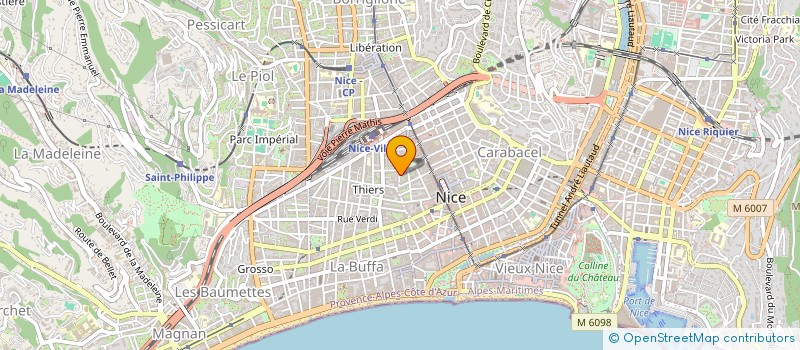 localisation de l'entreprise 537 589 186 à NICE