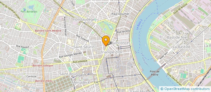 localisation de l'entreprise 537 589 863   BORDEAUX