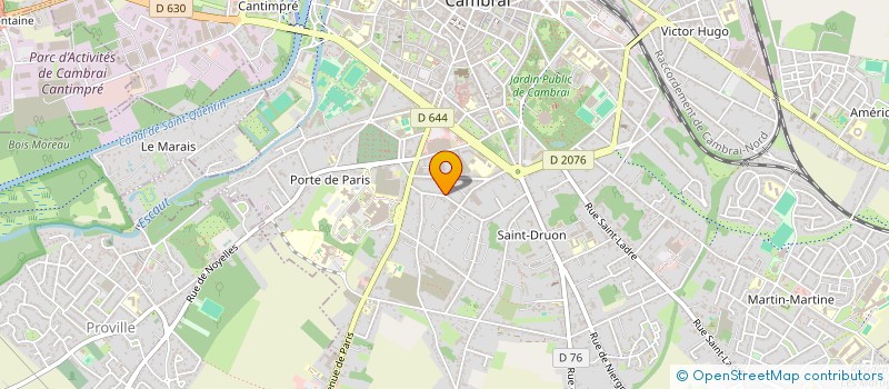 localisation de l'entreprise 537 607 657   CAMBRAI