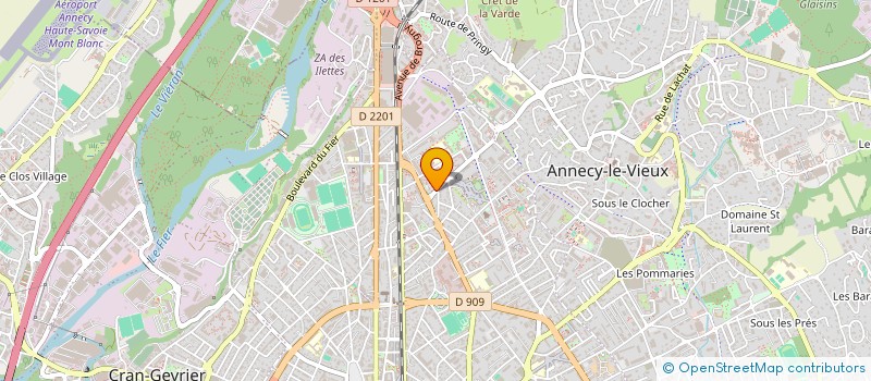 localisation de l'entreprise 537 616 179   MENTHON-SAINT-BERNARD