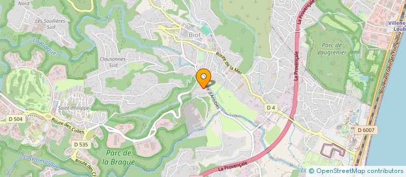 localisation de l'entreprise 537 616 864   VALBONNE