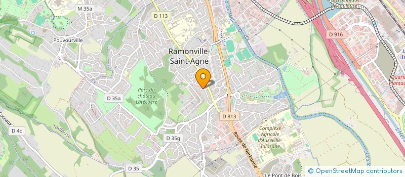 localisation de l'entreprise 537 619 165 à RAMONVILLE-SAINT-AGNE