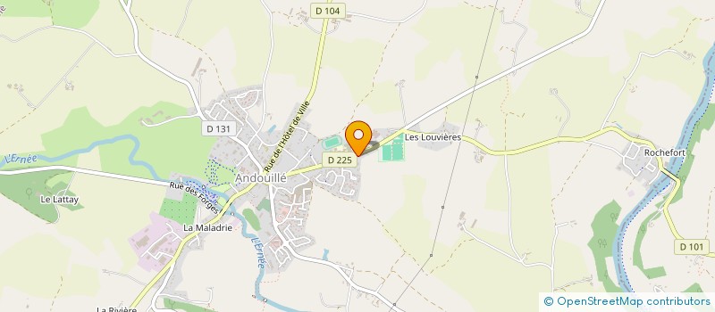 localisation de l'entreprise 537 631 624   ANDOUILLE