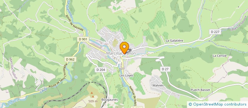 localisation de l'entreprise 537 634 370 à VALADY
