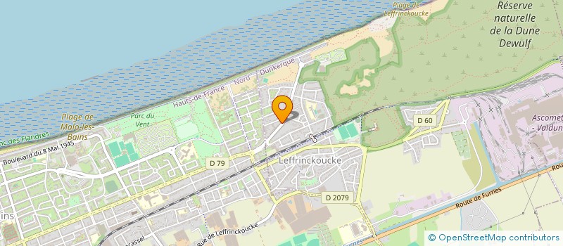 localisation de l'entreprise 537 640 823   LEFFRINCKOUCKE