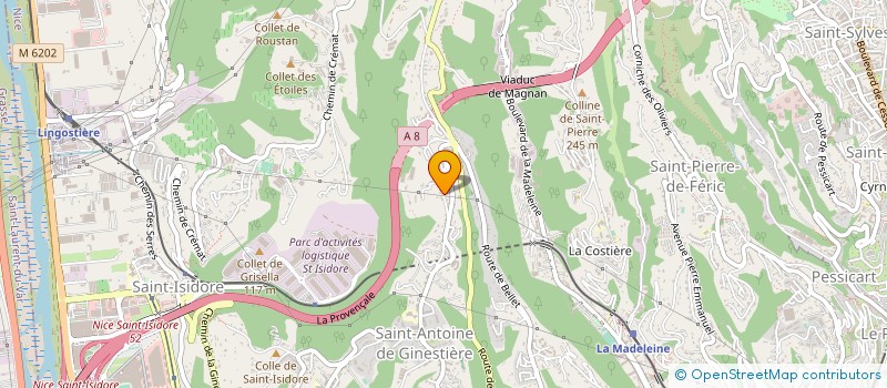 localisation de l'entreprise 537 656 928   NICE