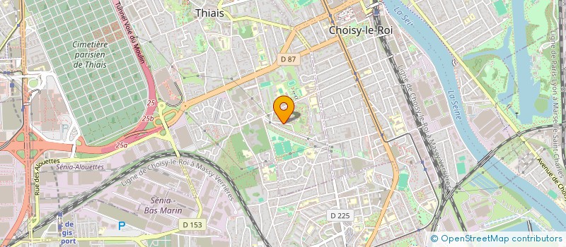 localisation de l'entreprise 537 661 878   THIAIS