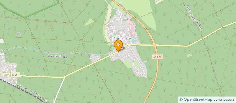 localisation de l'entreprise 537 680 415   PONTCARRE