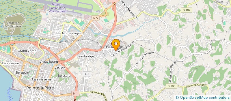 localisation de l'entreprise 537 681 645 à PETIT-CANAL